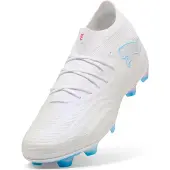 Puma Future 9 Ultimate Gras Voetbalschoenen (FG) Wit Felblauw Felroze