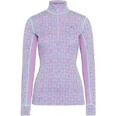 Kari Traa - Women's Rose Half-Zip - Merino-ondergoed S, purper