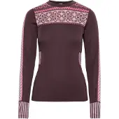 Kari Traa - Women's Ines L/S - Merino-ondergoed XL, bruin