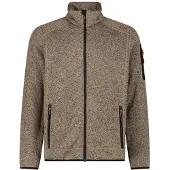 CMP - Jacket Jacquard Knitted 3H60747N - Fleecevest 46, bruin