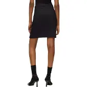 HUGO BOSS Dames/Dames Rovani Effen Minirok (Zwart)