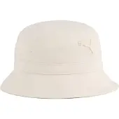 Puma Essentiële Embleem Emmer Hoed (Wit)