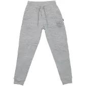 Aquascutum Heren Katoenen Tapered Leg Slim Joggers (Grijs)