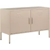 Beliani URIA - Kantoorkast - Beige - Staal