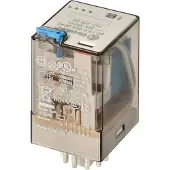 Finder Industrieel Relais 3CO 10A 24VDC Met Testtoets - 60.13.9.024.0040