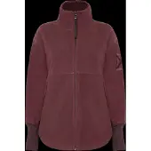 Didriksons Functionele fleece jas 'RONJA' wijnrood