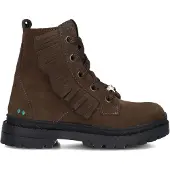 BunniesJR leren enkelboots - donkerbruin Meisjes Leer - maat 22