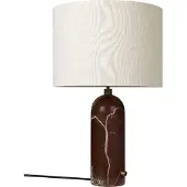 Gubi Tafellampe , Gravity Large, dimbare, Rood, Woonkamer, Steen, Designer
