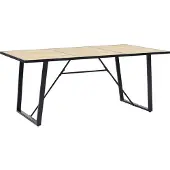 Syfax Eettafel 200x100x75 cm MDF eikenkleurig