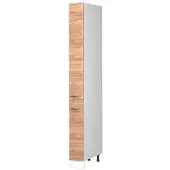 Vicco Apotheekkast Fame-Line, Goudkleurig Eiken/Wit, 20 cm, WB Eik