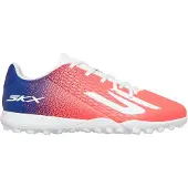 SKECHERS JR YOUTH TF Jongens Sportschoenen - Blauw / Roze