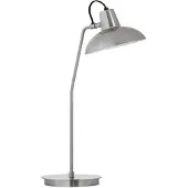 House Doctor Desk tafellamp geborsteld zilver