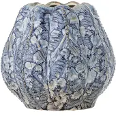Creative Collection Vaas aardewerk blauw Hetty 20cm