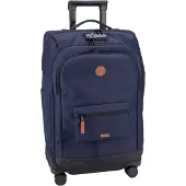 Cabaia trolley Soft Suitcase 4 Wheels Essentials Trolley Reykjavik donkerblauw 68cm
