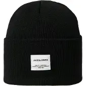 Jack & Jones Muts 'Long Knit' zwart / wit