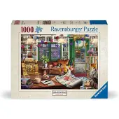 Ravensburger 120019831 - Puzzel 1000 st. - Boekwinkel sfeer