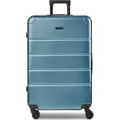 Police Dublin 4 wielen Trolley L 75 cm met uitbreidingsplooi blauw