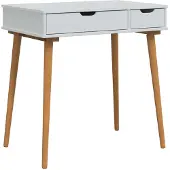vidaXL Kaptafel FAUSKE Wit 76 x 50 x 78 cm