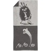 Arabia Moomin badhanddoek 70x140 cm Stinky, grijs