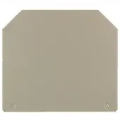 Weidmuller Eindplaat WAP 16+35 Donkerbeige - 1050100000 [10 Stuks]