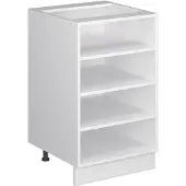 Vicco Keukenrek Fame-Line, Wit, 50 cm zonder werkblad