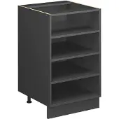 Vicco Keukenrek Fame-Line, Antraciet, 50 cm zonder werkblad