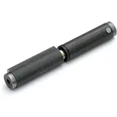 Dulimex DX Zelfsluitende aanlaspaumelle met veer 180 x 18 mm blank staal