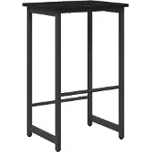 Syfax Barkruk Zwart eiken 40 x 32 x 74 cm Bewerkt hout