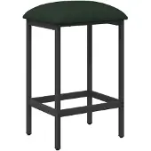 Syfax Barkruk Donkergroen 40 x 32 x 74 cm Bewerkt hout