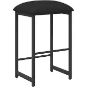Syfax Barkruk Zwart 40 x 32 x 64 cm Bewerkt hout