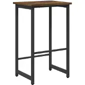 vidaXL Barkruk Gerookt eiken 40 x 32 x 74 cm Bewerkt hout