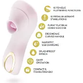 Blush - Delice Fleur Luchtpulserende Vibrator - Barely Purple