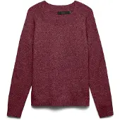 Vero Moda - VMDOFFY LS O-NECK BLOUSE GA Dames Trui
