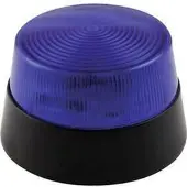 Velleman Oranje led-knipperlicht, gebruik binnenshuis, 12 VDC, 15 witte leds, IP20, ABS/acryl