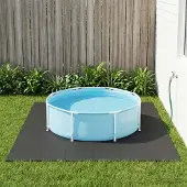 vidaXL Zwemgrondmat 40 st Zwart 14,4 m² EVA Schuim