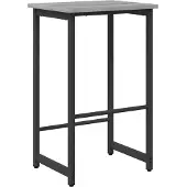 Syfax Barkruk Grijs Sonoma 40 x 32 x 74 cm Bewerkt hout