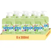 Seepje - Handzeep Frisse Vijg - 8 x 300 ml - Voordeelverpakking