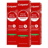 Colgate 3x Tandpasta Max White Expert Purifying Power 75 Ml