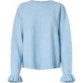 Pieces Oversized trui 'PCSALLY' lichtblauw