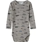 Name it Rompertje/body 'NBMWang' saffier / donkerblauw / donkerbruin / greige