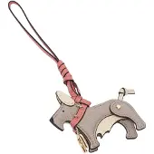 Furla Dames Sleutelhanger Allegra Schnauzer grijs (OSFA), Casual, Leer WK00618-ACO000