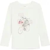 S.oliver Shirt crème / grijs / pink / rosa