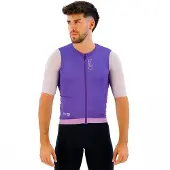 Castelli - Corretto Jersey - Fietsshirt L, purper