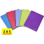 Atoma Schrift a4 blanco 144blz pp assorti - 10 stuks