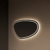 Gliss Design torsa spiegel led verlichting en spiegelverwarming 100x59 cm
