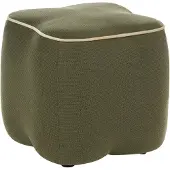 Beliani JUNO - Poef - Groen - Polyester