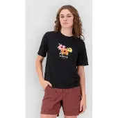 Mons Royale - Women's Icon Relaxed Tee - Merinoshirt XL, zwart