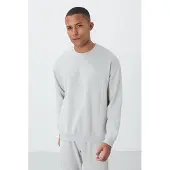 Tommy Life Heren Katoen-Polyester Fleece Sweatshirt en Broeken Set