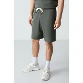 Tommy Life Heren Oversized Katoenmengsel T-Shirt en Shorts Set