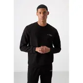 Tommy Life Heren Sweatshirt met Lange Mouwen en Broek Set